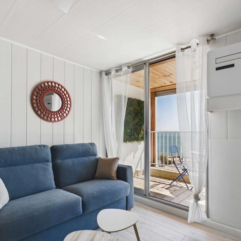 Appartement clim, vue mer, parking - 4 pers. - Appartement 1 Chambre - 3