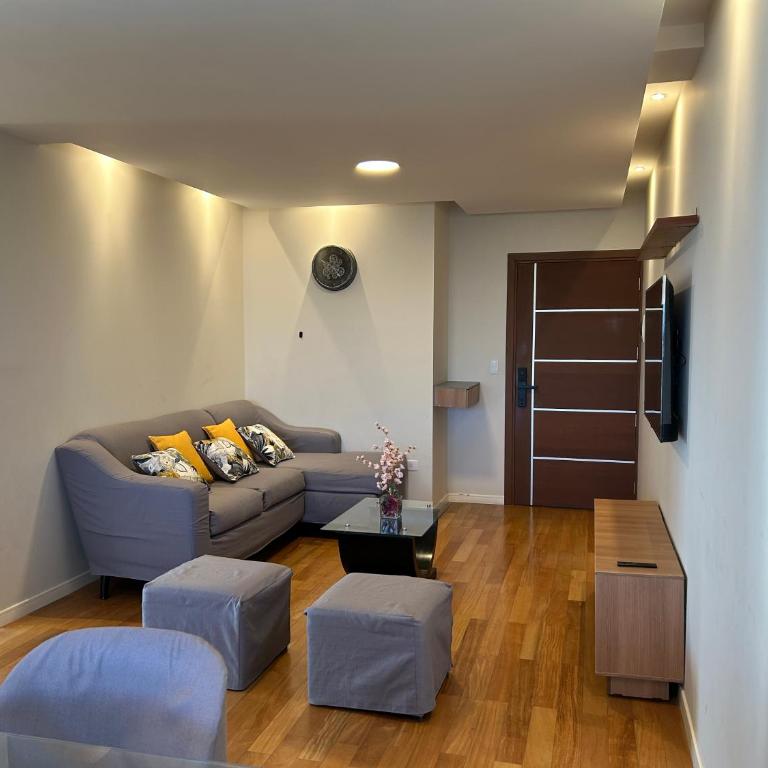 Departamento zona lincoln - Two-Bedroom Apartment with City View - 19