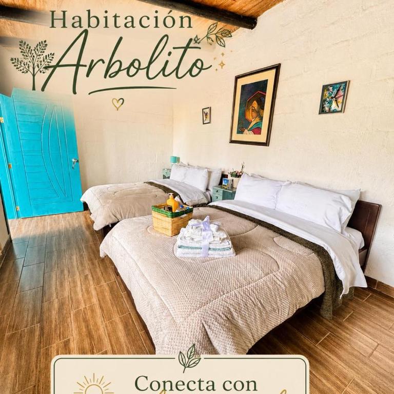 Finca San Alejandro - Habitación con 2 camas grandes - Adaptada para personas con discapacidad - 5