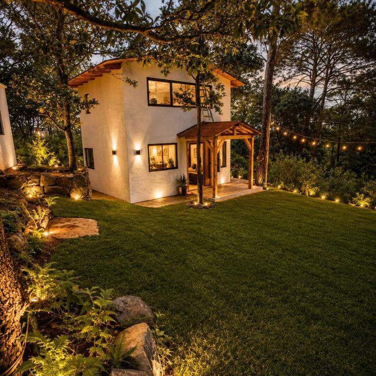 Cabaña para 4 con Vista al bosque y Doble Altura - Habitación Triple - 1