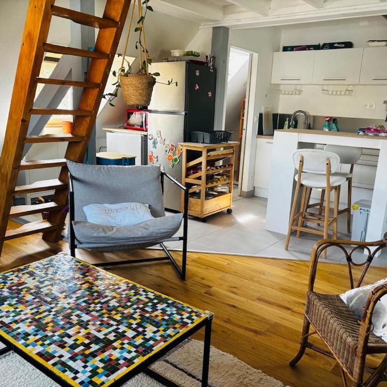 Un petit cocon sous les toits - Appartement 1 Chambre - 7