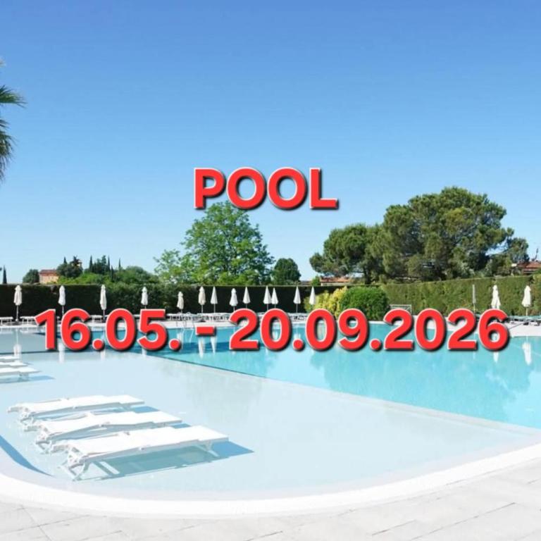 Apart Dina Lazise - Garten, Klima, Pool, Parkplatz, WIFI - Apartment with Garden View - 23