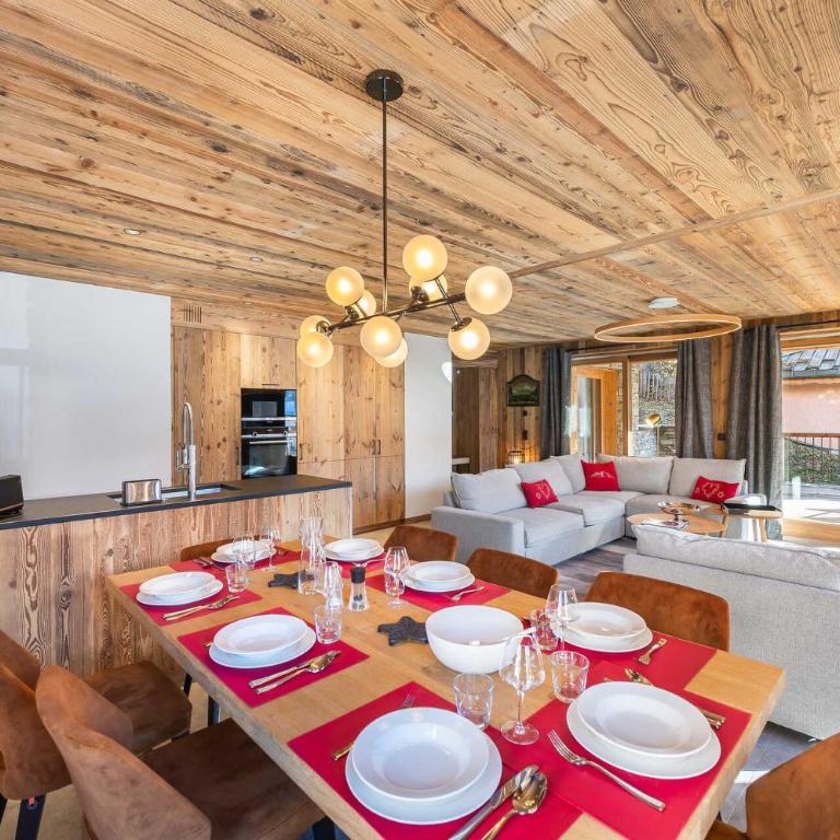 Chalet Du Col De La Lune - Appartement pour 8 personnes neuf dans un chalet au centre de St Martin de Belleville MAE-0804 - Appartement - 2