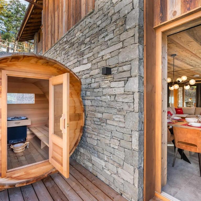 Chalet Du Col De La Lune - Appartement pour 8 personnes neuf dans un chalet au centre de St Martin de Belleville MAE-0804 - Appartement - 13