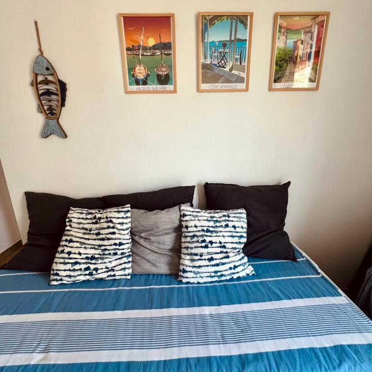 Appartement Type F2 d une superficie de 40m2 climatisé entre plage et port - Appartement 1 Chambre - 8