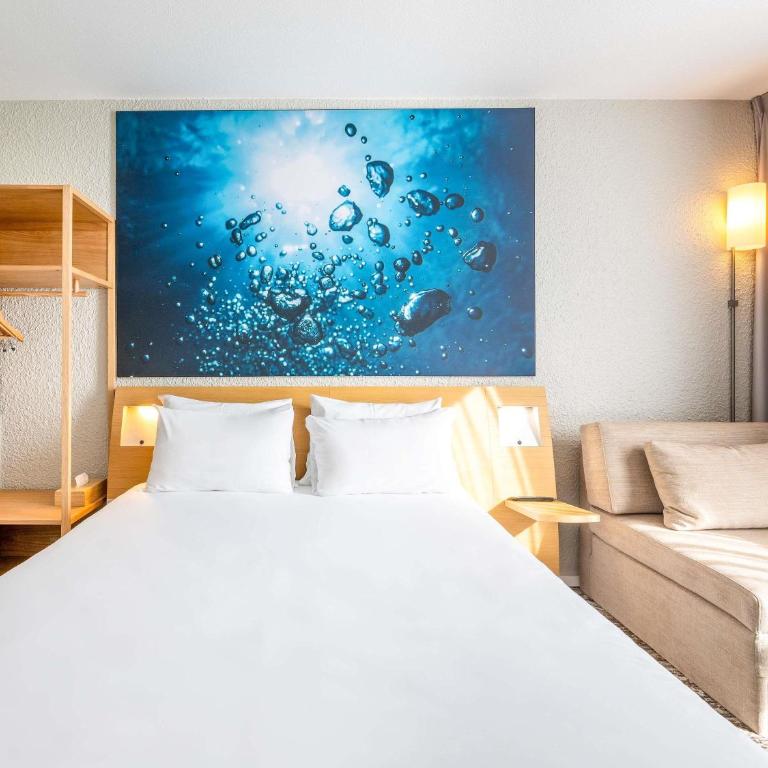 Novotel Grenoble Nord Voreppe - Chambre Double Deluxe accessible aux personnes à mobilité réduite - 1