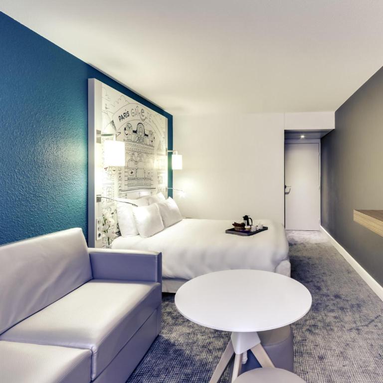 Mercure Paris Centre Gare Montparnasse - Standard Zimmer mit 1 Doppelbett und 1 Doppelschlafsofa - 1