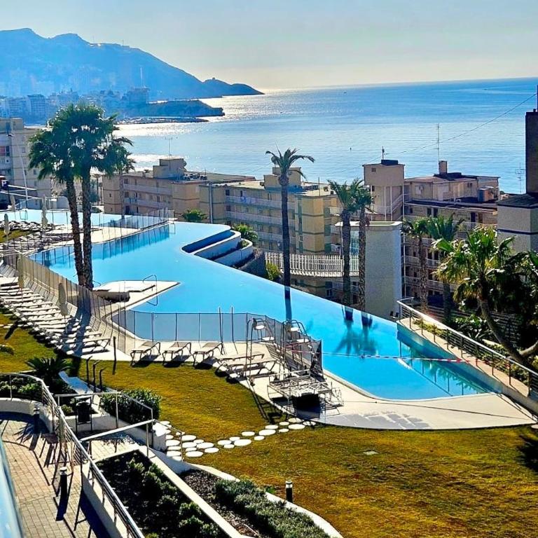 Sunset Cliffs Benidorm, Holiday Apartment with sea view - Appartement 2 Chambres avec Balcon et Vue sur la Mer - 1