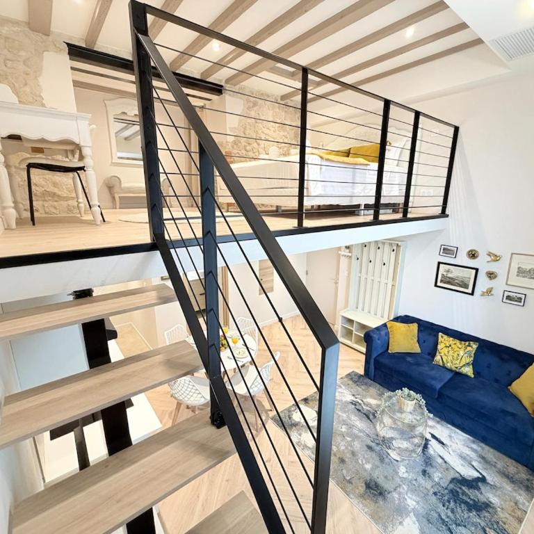 Belle Époque Duplex - Charm & Modernity AC & Wi-Fi - Appartement 1 Chambre - 14