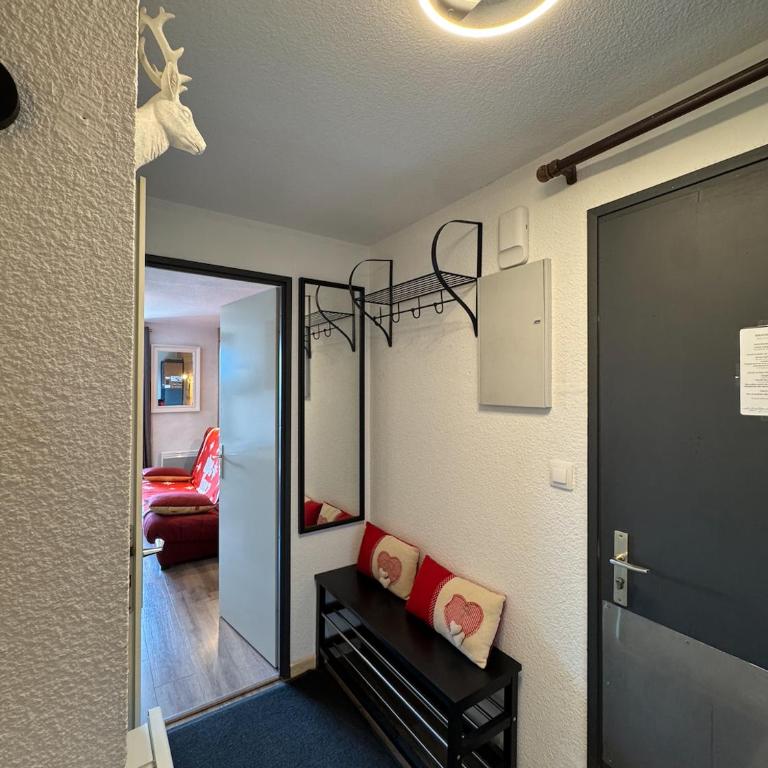 Studio Cabine à Huez - Studio-Apartment mit Balkon - 12