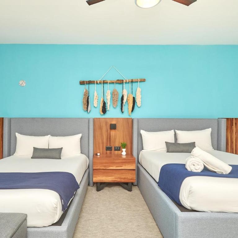 Mareazul Luxury Condo Beach & Resort Pools - Apartment mit 2 Schlafzimmern und Balkon - 4