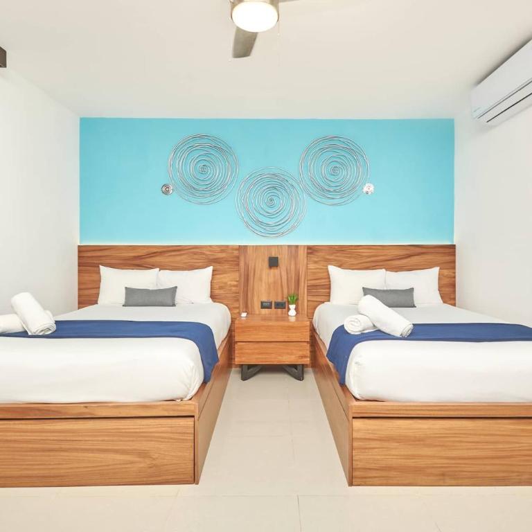 Mareazul Luxury Condo Beach & Resort Pools - Apartment mit 2 Schlafzimmern und Balkon - 8