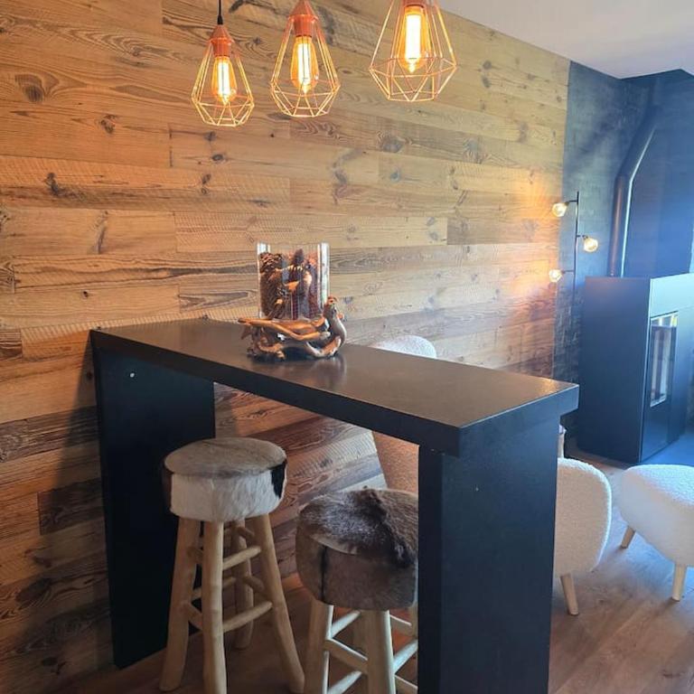 Appart chalet vieux bois, vue Alpes, Crans-Montana - Apartment - 4