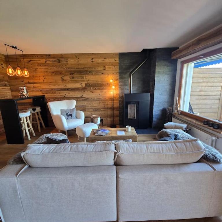 Appart chalet vieux bois, vue Alpes, Crans-Montana - Apartment - 8