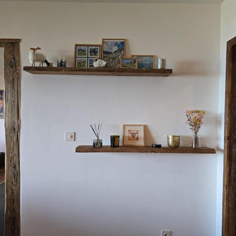 Appart chalet vieux bois, vue Alpes, Crans-Montana - Apartment - 11