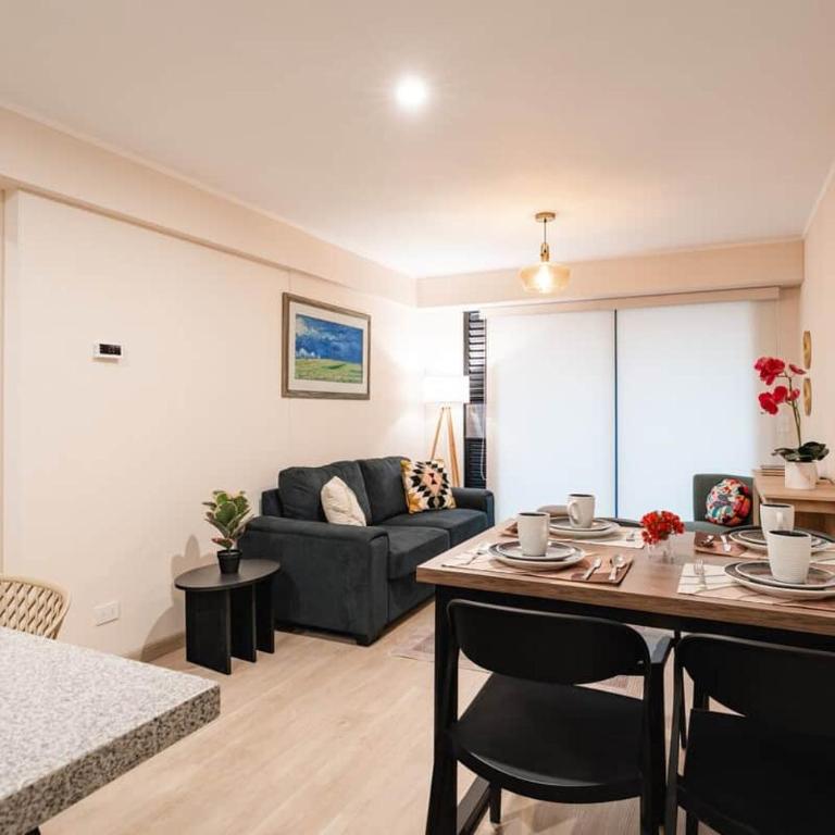 1BR Premium Luz Natural · Larco ·A/C· Recep 24H - Apartamento Deluxe de 1 dormitorio con vistas a la ciudad - 8