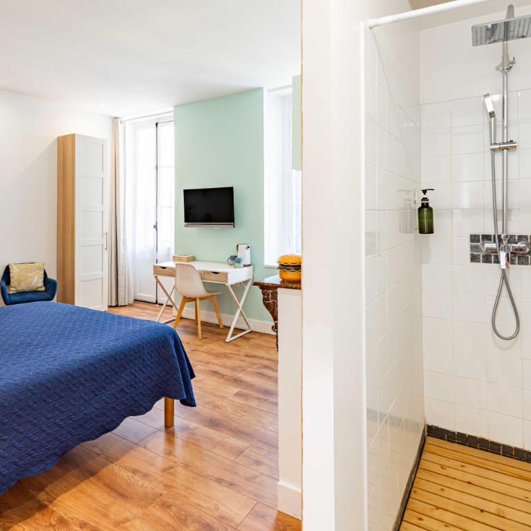 Maison Magnolia - Chambres d'hotes - Chambre Lit Queen-Size avec Balcon - 5