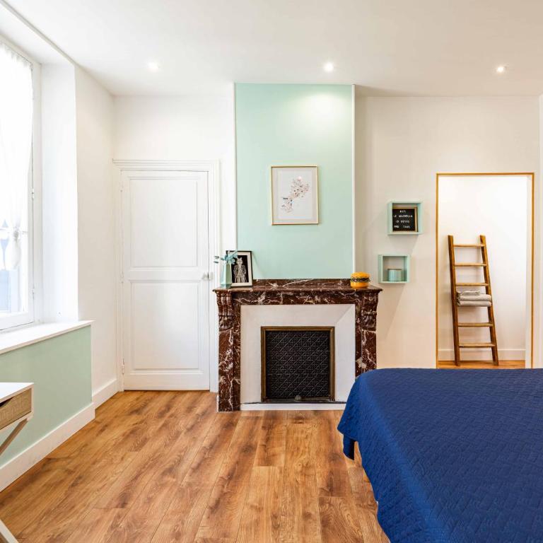 Maison Magnolia - Chambres d'hotes - Chambre Lit Queen-Size avec Balcon - 6