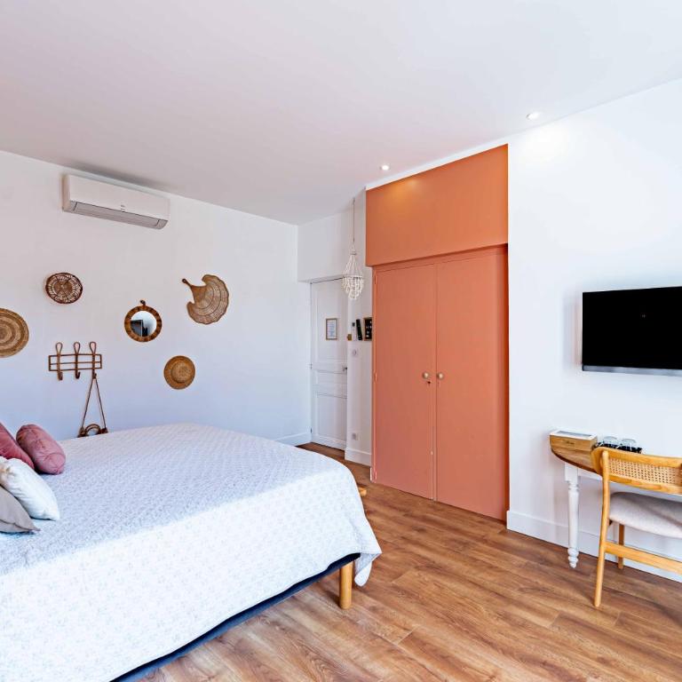 Maison Magnolia - Chambres d'hotes - Chambre Lit Queen-Size avec Balcon - 7