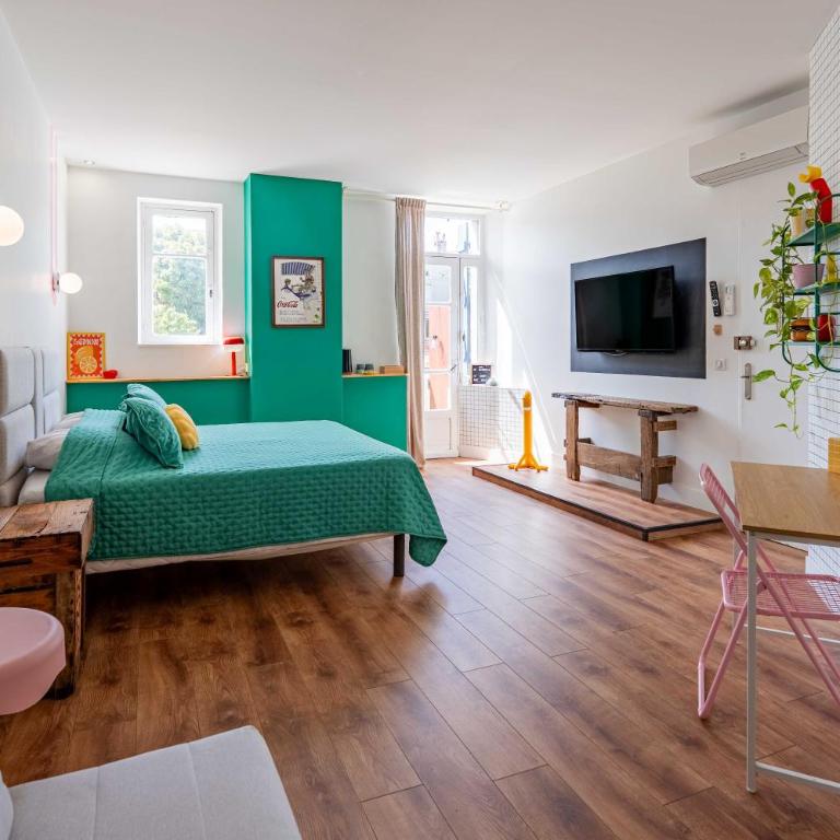 Maison Magnolia - Chambres d'hotes - Chambre Lit King-Size avec Balcon - 11