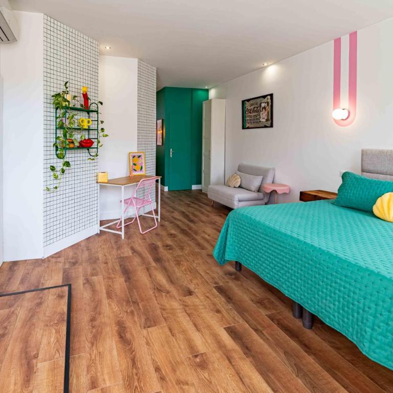 Maison Magnolia - Chambres d'hotes - Chambre Lit King-Size avec Balcon - 3