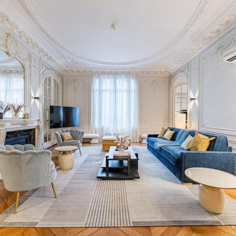 Arc de Triomphe 4 bedrooms Mobility lease - Deluxe Apartment mit 4 Schlafzimmern - 8
