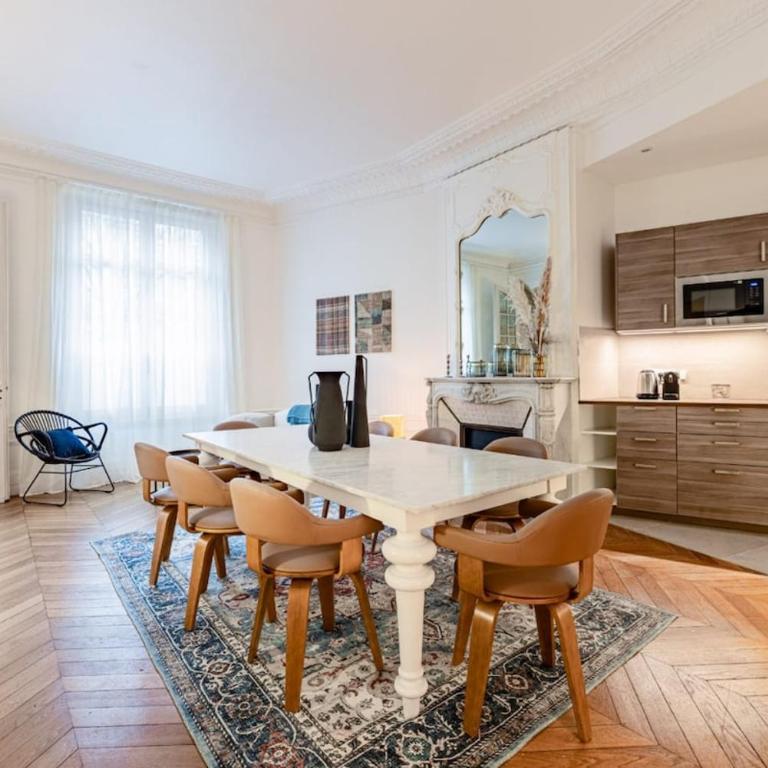 Arc de Triomphe 4 bedrooms Mobility lease - Deluxe Apartment mit 4 Schlafzimmern - 12