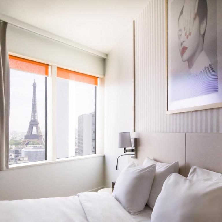 Aparthotel Adagio Paris Centre Tour Eiffel - Appartement 1 Chambre - Vue sur Tour Eiffel - 7