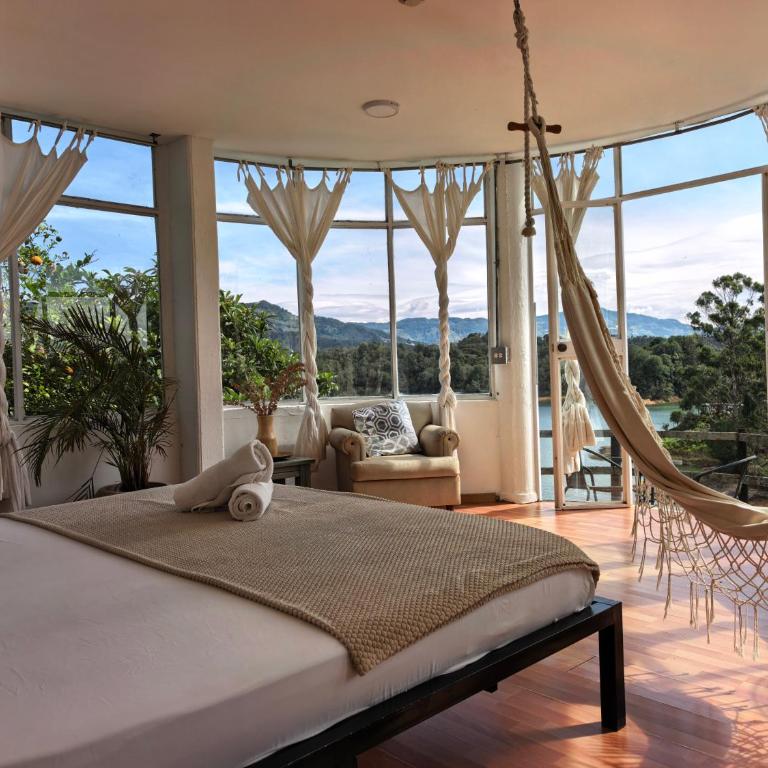 La Madriguera Hotel Guatapé Con Embalse - Suite con vistas al lago - 3