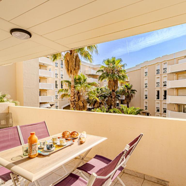 Le Victoria - T3 Neuf - Piscine - Air Cond - Parking - Apartment mit 2 Schlafzimmern und Balkon - 3