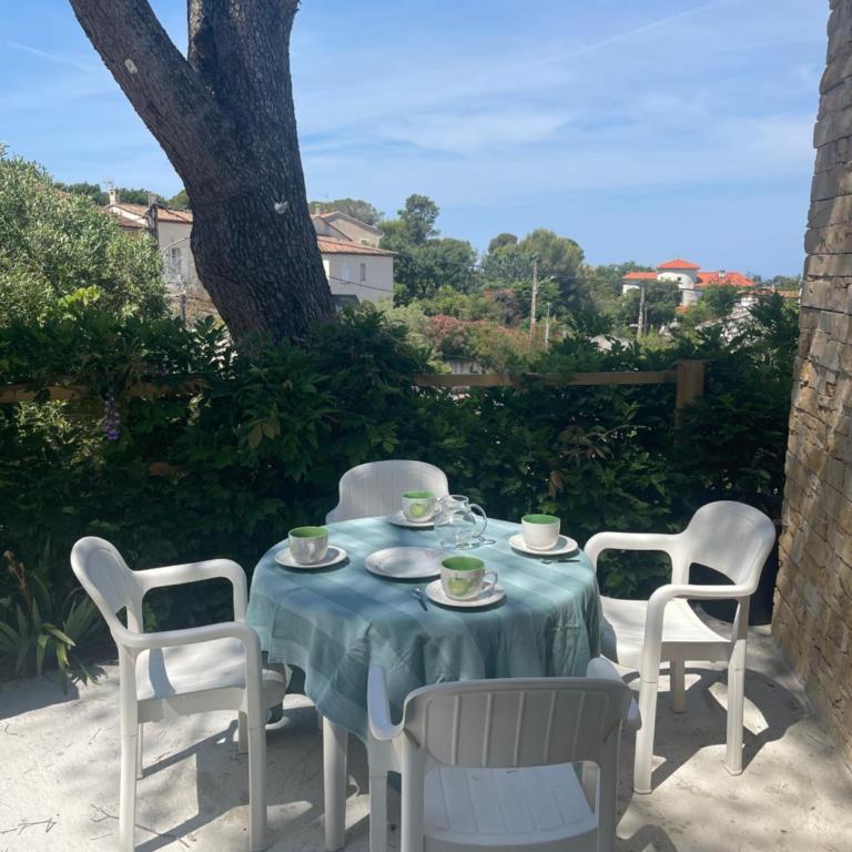 Six Fours - 4 couchages - Clim - terrasse vue mer - Apartment mit 1 Schlafzimmer - 7