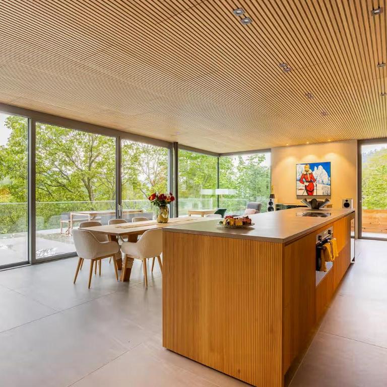Alpine lodge at Schlern with panoramic sauna - Maison de Vacances - 7