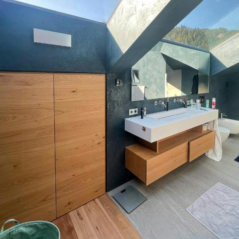 Alpine lodge at Schlern with panoramic sauna - Maison de Vacances - 36