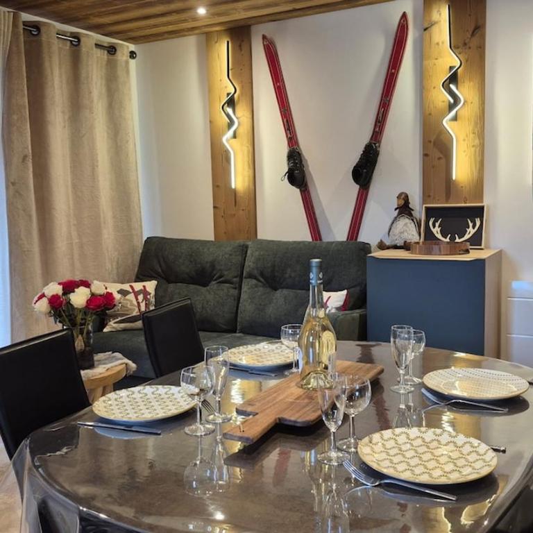Chaleureux T3 proche des pistes Serre Chevalier Chantemerle Saint Chaffrey vue sur la Luc Alphand - Appartement 2 Chambres - 16