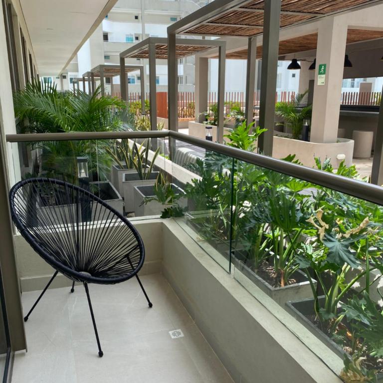 Apartamento Resort Con Terraza y Vista A La Piscina Santa Marta, Rodadero Sur - Apartamento - 27