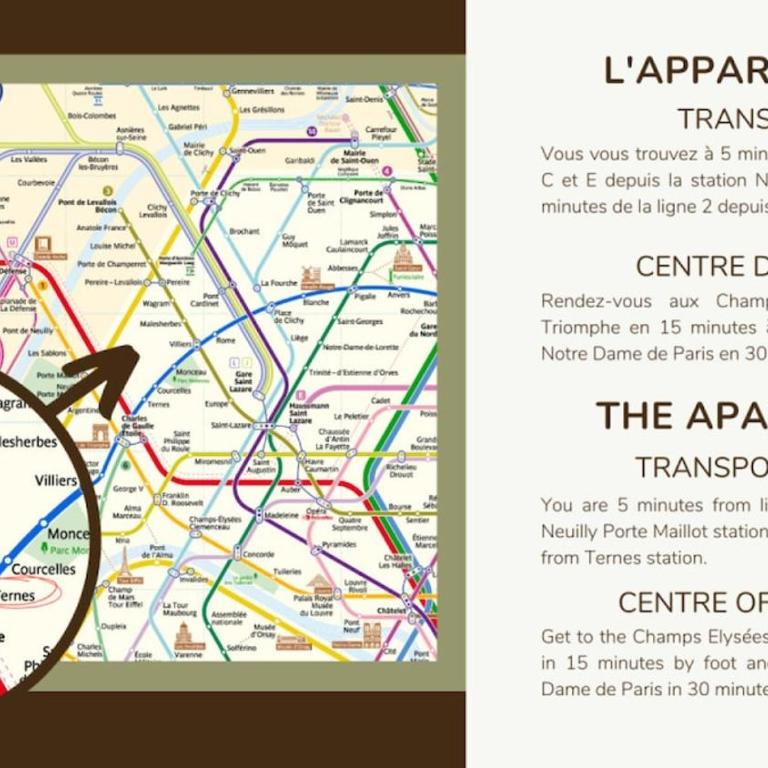 Appart 4pers#1 bedroom#Ternes#Champs-Elysées - Appartement 1 Chambre Supérieur - 3