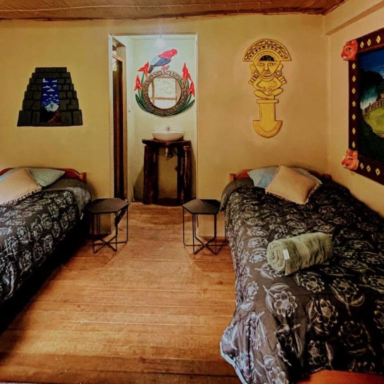 Salkantay Hostel Chaullay - Habitación Doble con baño - 2 camas - 3