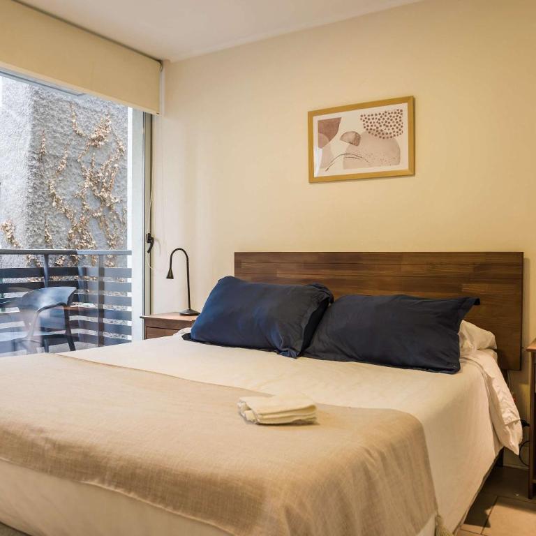 Central 1BR1BA in Santiago Balcony & Nearby Metro - Apartamento - 11