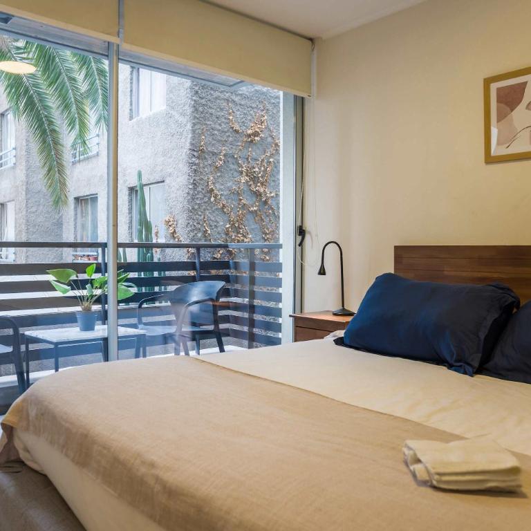 Central 1BR1BA in Santiago Balcony & Nearby Metro - Apartamento - 12