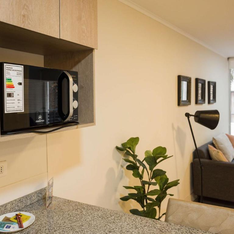 Central 1BR1BA in Santiago Balcony & Nearby Metro - Apartamento - 19