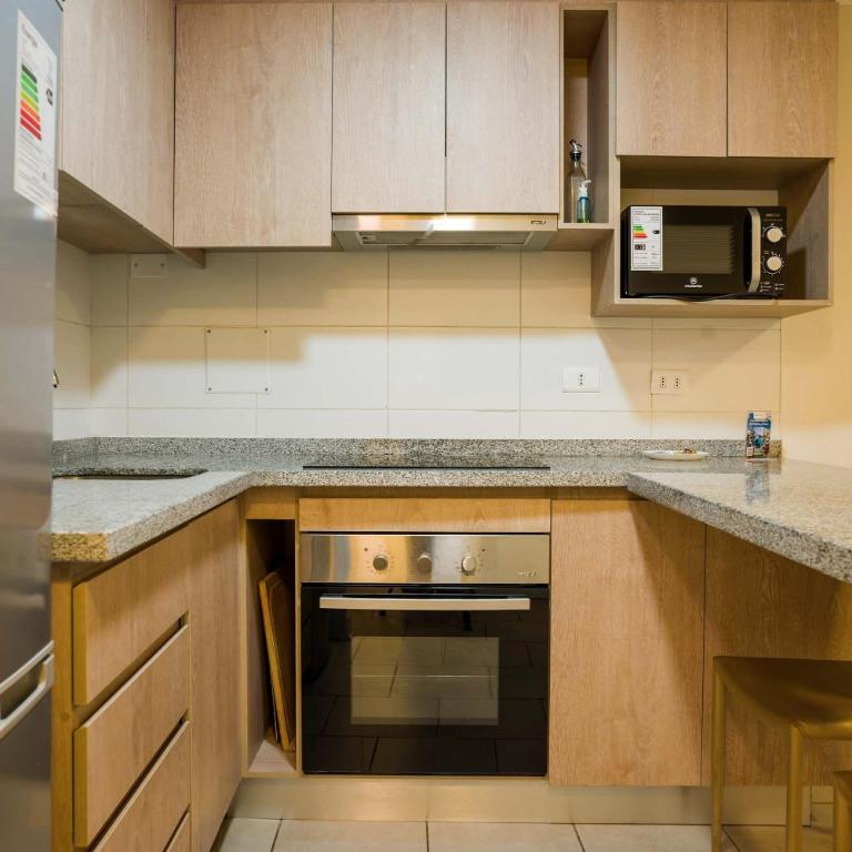 Central 1BR1BA in Santiago Balcony & Nearby Metro - Apartamento - 3