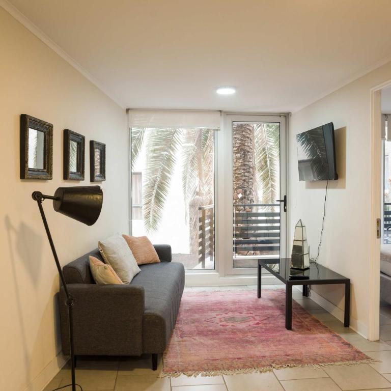 Central 1BR1BA in Santiago Balcony & Nearby Metro - Apartamento - 7