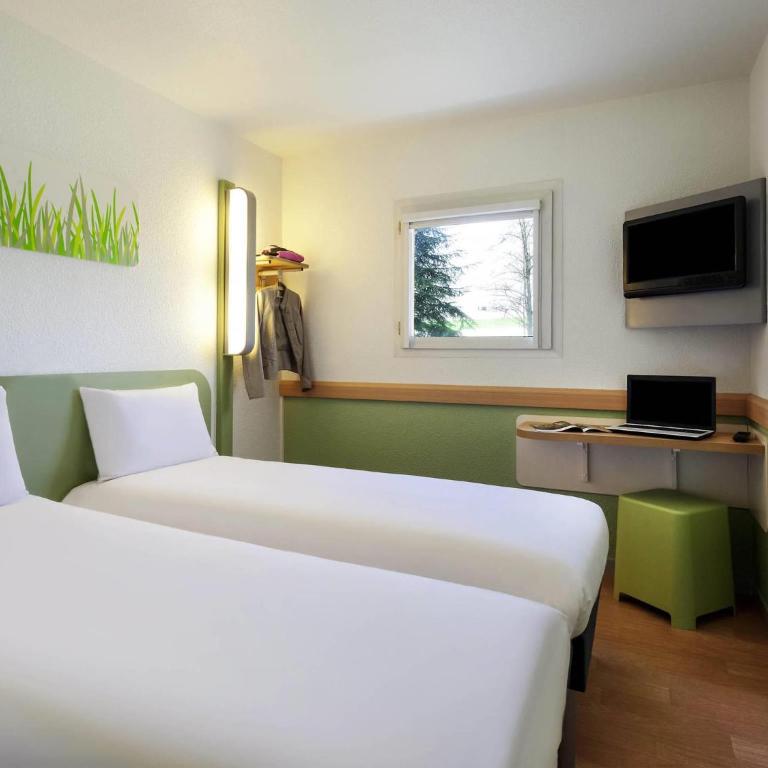 ibis Budget Pau Est - Chambre Lits Jumeaux - 2