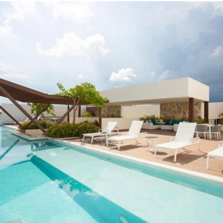 Exclusive Luxe 34 Rooftop Pool - Apartment mit 1 Schlafzimmer - 12