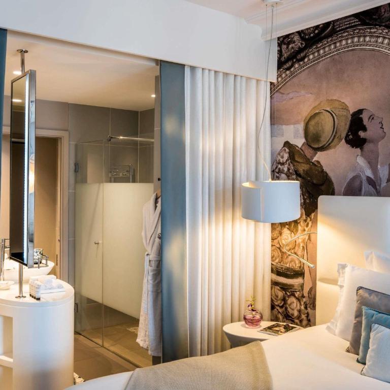 Cures Marines Hotel Thalasso & Spa Trouville - MGallery Collection - Chambre Supérieure Lit Queen-Size ou Lits Jumeaux - Vue sur Cour Intérieure - 5