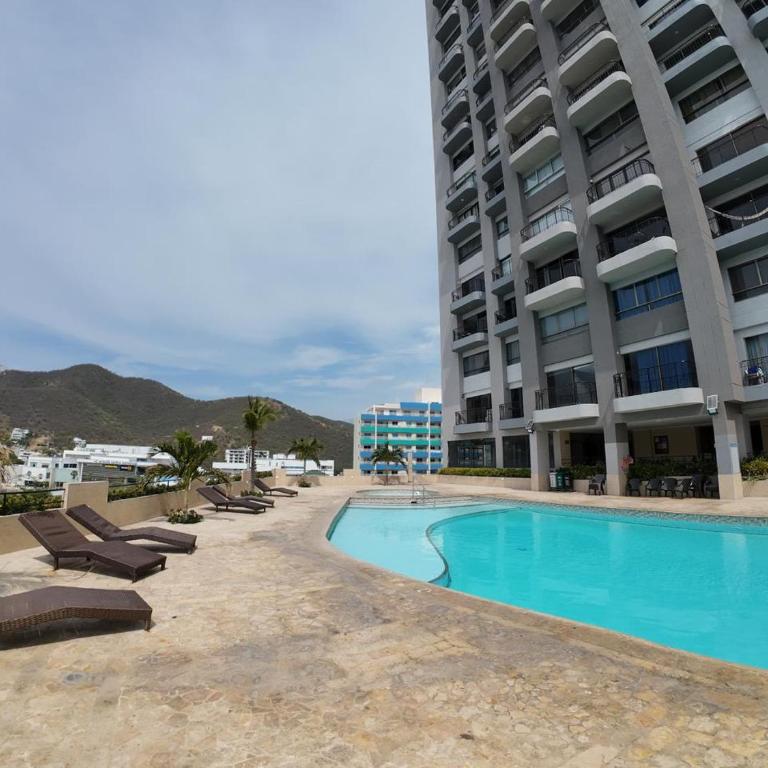 Espectacular vista a la playa el Rodadero - Apartamento de 2 dormitorios - 29