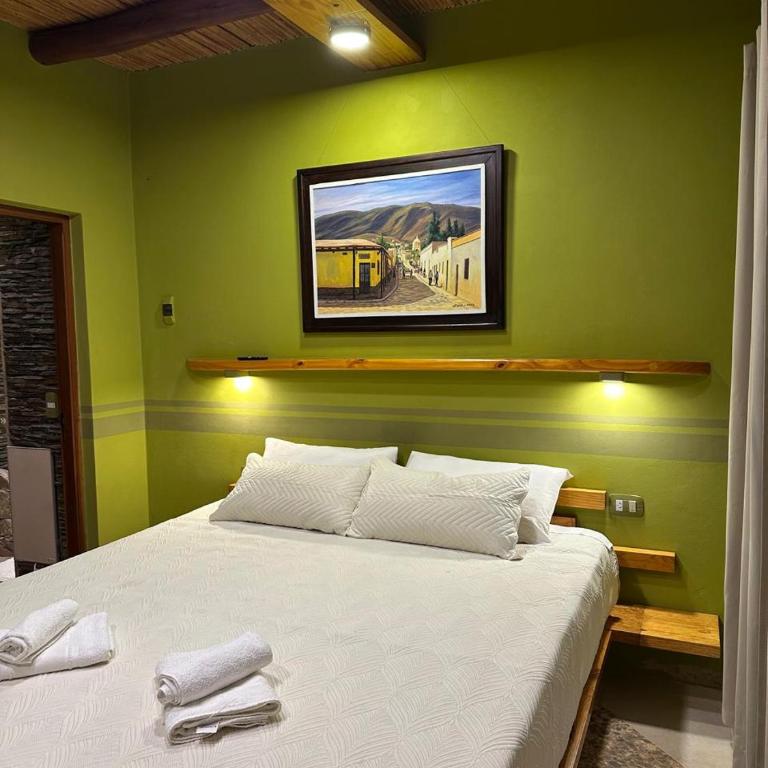 Ocres de mi Tierra - Habitación con cama extragrande y vistas a la montaña - 16