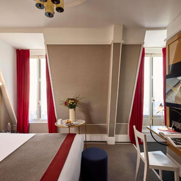 l'Echiquier Opéra Hotel Paris - MGallery Collection - Chambre Classique avec Lit Queen-Size - 5