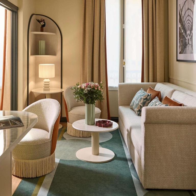 l'Echiquier Opéra Hotel Paris - MGallery Collection - Suite Lit King-Size Deluxe avec Canapé-Lit - 4