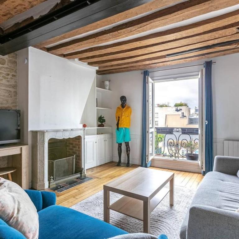 Typical Parisian Flat Marais Musée Picasso Central - Appartement 1 Chambre - 3